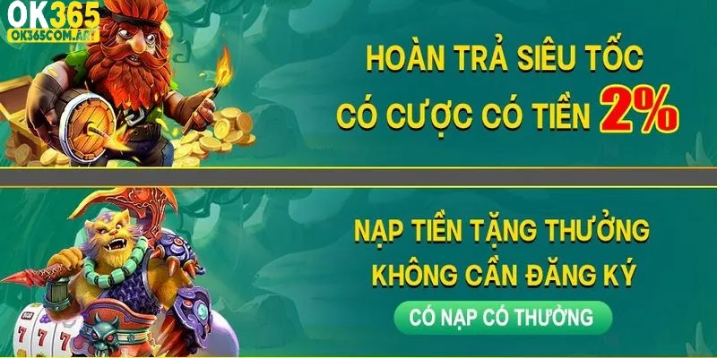 Hoàn trả tỷ lệ minh bạch khi tham gia sòng bài